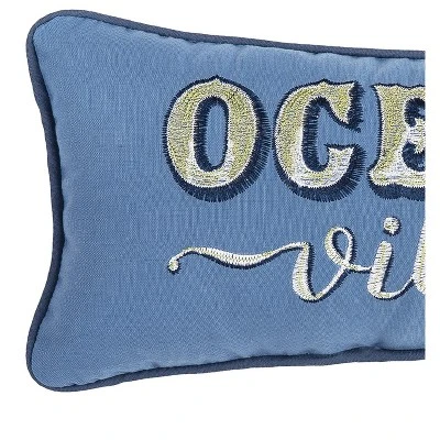 C&F Home Ocean Vibes Embroidered Throw Pillow 3 C&F Home Ocean Vibes Embroidered Throw Pillow