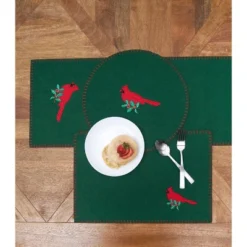 C&F Home Cardinal Holly Felt Table Runner 12" X 47.25" -C&F Home GUEST cbfdc8f4 2273 4393 b9c7 5f8040b51d99