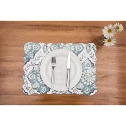 C&F Home Harlan Placemats Set Of 6, 13" X 19" -C&F Home GUEST cc27ecf8 b1b9 473a 9a9a 147005c82b72