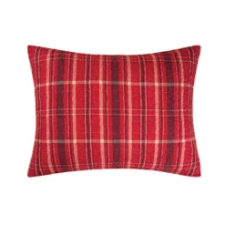 C&F Home 20" X 26" Collin Red Cotton Standard Sham - Machine Washable -C&F Home GUEST cc4e8d9a 8295 4d09 942a e0c7247b5d75