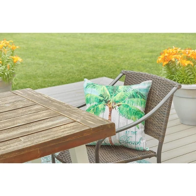 C&F Home 18" X 18" At The Beach Coastal Indoor/Outdoor Decorative Throw Pillow 4 C&F Home 18" X 18" At The Beach Coastal Indoor/Outdoor Decorative Throw Pillow - Image 2