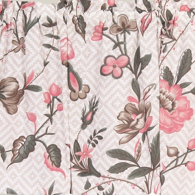 C&F Home Blair Garden Cotton Beige Valance Window Treatment 4 C&F Home Blair Garden Cotton Beige Valance Window Treatment - Image 2