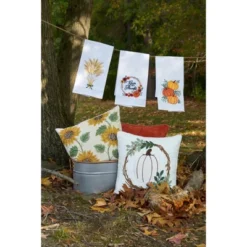 C&F Home "Give Thanks" Thanksgiving Pumpkin Harvest Wreath Cotton Waffle Weave Dishtowel 8 C&F Home "Give Thanks" Thanksgiving Pumpkin Harvest Wreath Cotton Waffle Weave Dishtowel -C&F Home GUEST cdd4387f 37af 4052 a424 2548820b77e5 1