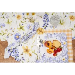 C&F Home Lovely Blues Scalloped Quilted Single Placemat Floral Design All, 13" X 19" 16 C&F Home Lovely Blues Scalloped Quilted Single Placemat Floral Design All, 13" X 19" -C&F Home GUEST cff57114 36bf 4169 8723 2a32061d8d14