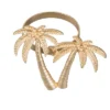 C&F Home Premium Golden Palm Trees Napkin Rings Set Of 4 - Tropical Beach Decor -C&F Home GUEST d03f82e3 a187 4c5b 992f 024914a17e92