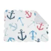 C&F Home Anchors Away Cotton Quilted Rectangular Reversible Placemats Set Of 6, 13" X 19" -C&F Home GUEST d087fad5 a88a 421b a644 666813f2988a
