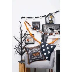 C&F Home "Apothecary Shoppe" Cotton Blend Halloween Accent Throw Pillow 18" X 18"