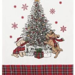 C&F Home Festive Dogs Table Runner 13" X 72"
