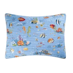 C&F Home 20" X 26" Reef Paradise 100% Cotton Standard Pillow Sham Beach Nautical