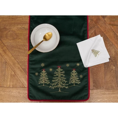 C&F Home Christmas Tree Forest Table Runner 14" X 72" 4 C&F Home Christmas Tree Forest Table Runner 14" X 72" - Image 2