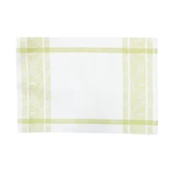 C&F Home Rose Trellis Jacquard Peridot Cotton Woven Placemats Set Of 6, 13" X 19" -C&F Home GUEST d835412d d26d 411d ba4e d66c926920c2