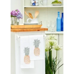 C&F Home Tropical Pineapple Embroidered Waffle Weave Kitchen Dishtowel -C&F Home GUEST d8e26961 7cf2 4f2c 9373 3cbf9a1abf52