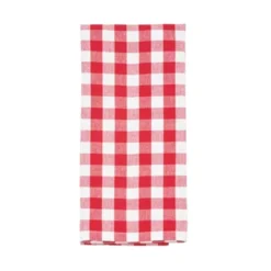 C&F Home Ashford Red Cotton Kitchen Towel