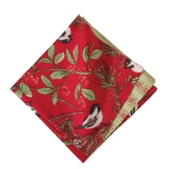 C&F Home Chickadee Red Napkin Set Of 6 -C&F Home GUEST dc85e676 47ad 431e b938 24e9f594c33b
