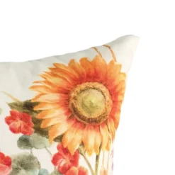 C&F Home 18" X 18" Sunflower Patch Indoor/Outdoor Fall Throw Pillow