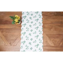 C&F Home Marcy Blooms Rectangle Cotton Table Runner 14" X 51" Floral Design All Seasons Kitchen Dining Dinner Table Tablerunner Decor Decoration -C&F Home GUEST e301625f a141 4360 8a4d 1c016034c27e