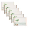 C&F Home Life Is Better At The Beach Embroidered Placemats Set Of 6 Coastal, 13" X 16"