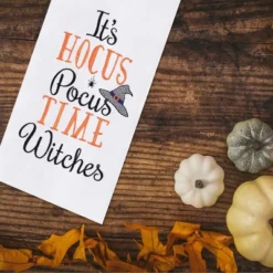 C&F Home Hocus Pocus Time Cotton Embroidered Flour Sack Halloween Kitchen Towel -C&F Home GUEST ea3f187a 4dfd 4926 8f64 0124ac870610
