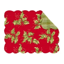 C&F Home Holly Rectangular Placemat Set Of 4 9 C&F Home Holly Rectangular Placemat Set Of 4 -C&F Home GUEST ec8c274b cbe2 47b6 a0cd 345004967efc