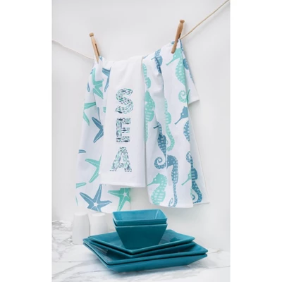 C&F Home Starfish At Sea Flour Sack Kitchen Dishtowel 4 C&F Home Starfish At Sea Flour Sack Kitchen Dishtowel - Image 2