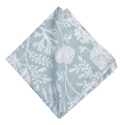 C&F Home Seafoam Reef Cotton Napkin - Nautical Coral & Seaweed -C&F Home GUEST ee264809 9cdd 4e3f 8ac6 0194b5ad3b30