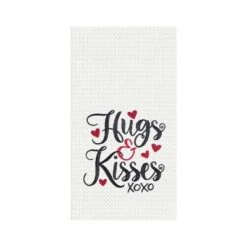 C&F Home Valentine's Day "Hugs & Kisses" XOXO Embroidered Waffle Weave Kitchen Dishtowel 11 C&F Home Valentine's Day "Hugs & Kisses" XOXO Embroidered Waffle Weave Kitchen Dishtowel -C&F Home GUEST ef927c55 ba2d 4c28 9c6b ac31d4516e9f