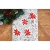 C&F Home Poinsettia Christmas Printed Christmas Winter Table Runner 14" X 72" -C&F Home GUEST f1084544 1280 4961 ace9 361c1e035f9a