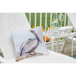 C&F Home 18" X 18" Pelican Indoor/Outdoor Throw Pillow -C&F Home GUEST f2a7ca87 0e5f 4b71 b988 51eeb1549d24
