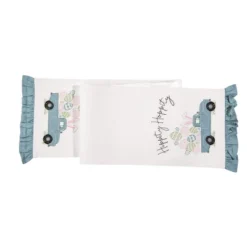 C&F Home Hippity Hoppity Easter Truck Embroidered Spring Table Runner 13" X 72" -C&F Home GUEST f47129b9 8112 452d b537 87d5e4ff2ff0