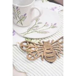 C&F Home Lavender Fields Reversible Machine Washable Scallop Quilt Placemats Set Of 6 -C&F Home GUEST f4acd9ca e7b2 491c 82c3 76c850195848