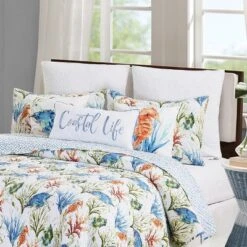 C&F Home Marino Seahorse Indoor And Outdoor Throw Pillow