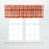 C&F Home Briar Plaid Orange Valance -C&F Home GUEST f65183fd c5fb 4ce1 a449 2ea03b0bd2ab 1