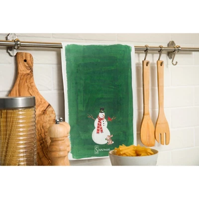 C&F Home Snowman Alphabet Printed Kitchen Towel 5 C&F Home Snowman Alphabet Printed Kitchen Towel - Image 3