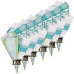 C&F Home Aquarius Cotton Reversible Napkin Set Of 6
