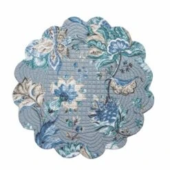 C&F Home Morrison Round Quilted Placemats Set Of 6, 17" 8 C&F Home Morrison Round Quilted Placemats Set Of 6, 17" -C&F Home GUEST fbecd12e 0514 4693 b7cc 59c8f018c290