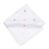 C&F Home Pink Flamingo Embroidered Machine Washable Hemstitch Napkins Set Of 6