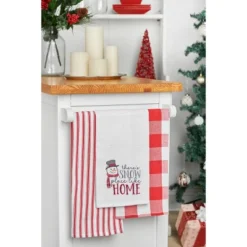 C&F Home 27" X 18" Christmas Winter "There's Snow Place Like Home" Sentiment With Snowman Cotton Waffle Weave Kitchen Dish Towel 8 C&F Home 27" X 18" Christmas Winter "There's Snow Place Like Home" Sentiment With Snowman Cotton Waffle Weave Kitchen Dish Towel -C&F Home GUEST fc4af526 893a 48fa abb1 7596b9bc2c8a