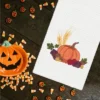 C&F Home Fall Harvest Pumpkin Cotton Waffle Weave Kitchen Towel