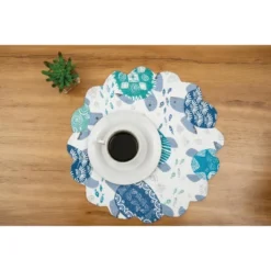 C&F Home Turtle Bay Round Quilted Cotton Placemats Set Of 6, 17" 14 C&F Home Turtle Bay Round Quilted Cotton Placemats Set Of 6, 17" -C&F Home GUEST ff22a433 3a46 4767 9c75 e1ae7771c7df